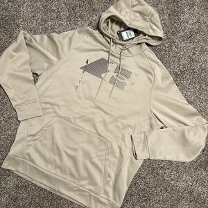 Under Armour Men's Light Tan Hoodie